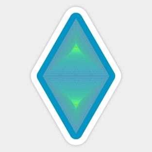 Water crystal Sticker